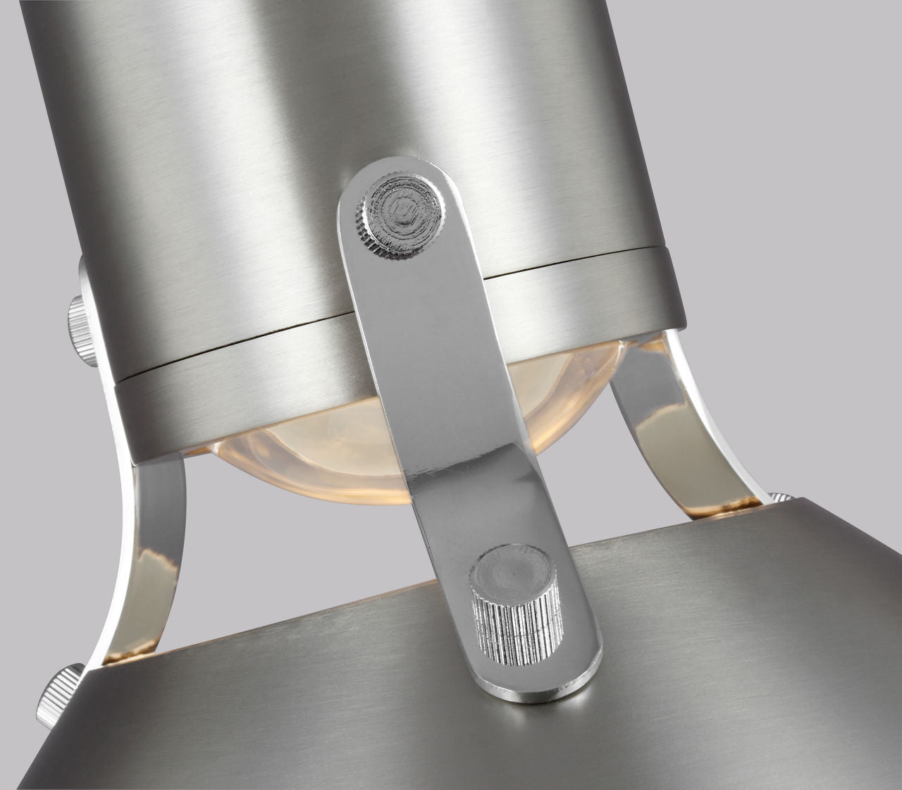 Brynne Small LED Pendant Satin Nickel Bulbs Included