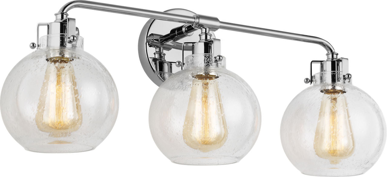 Clara 3 - Light Vanity | Chrome