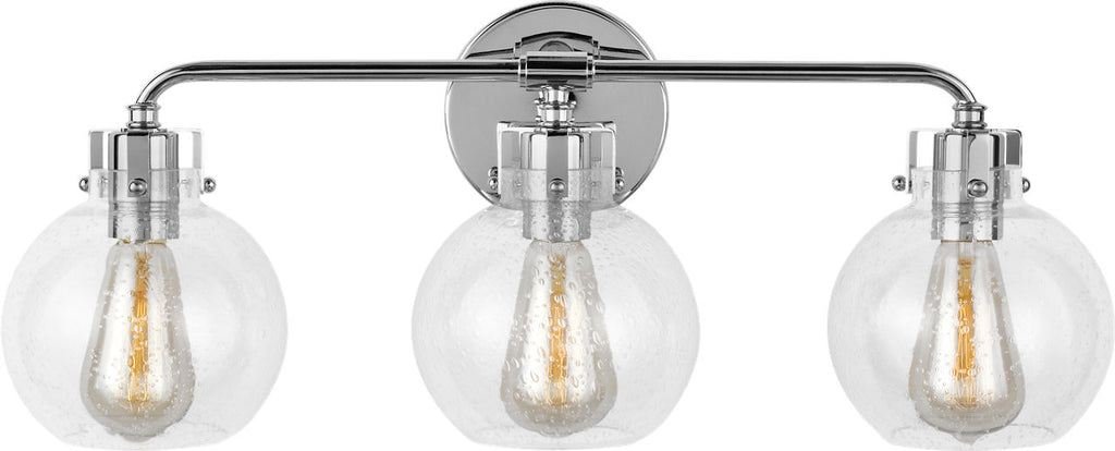 Clara 3 - Light Vanity | Chrome