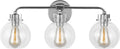 Clara 3 - Light Vanity | Chrome