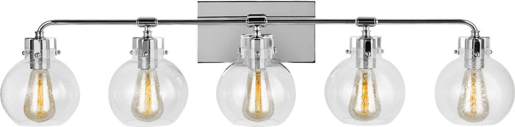 Clara 5 - Light Vanity | Chrome