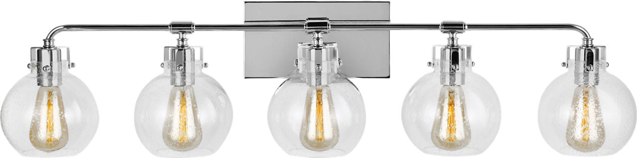Clara 5 - Light Vanity | Chrome
