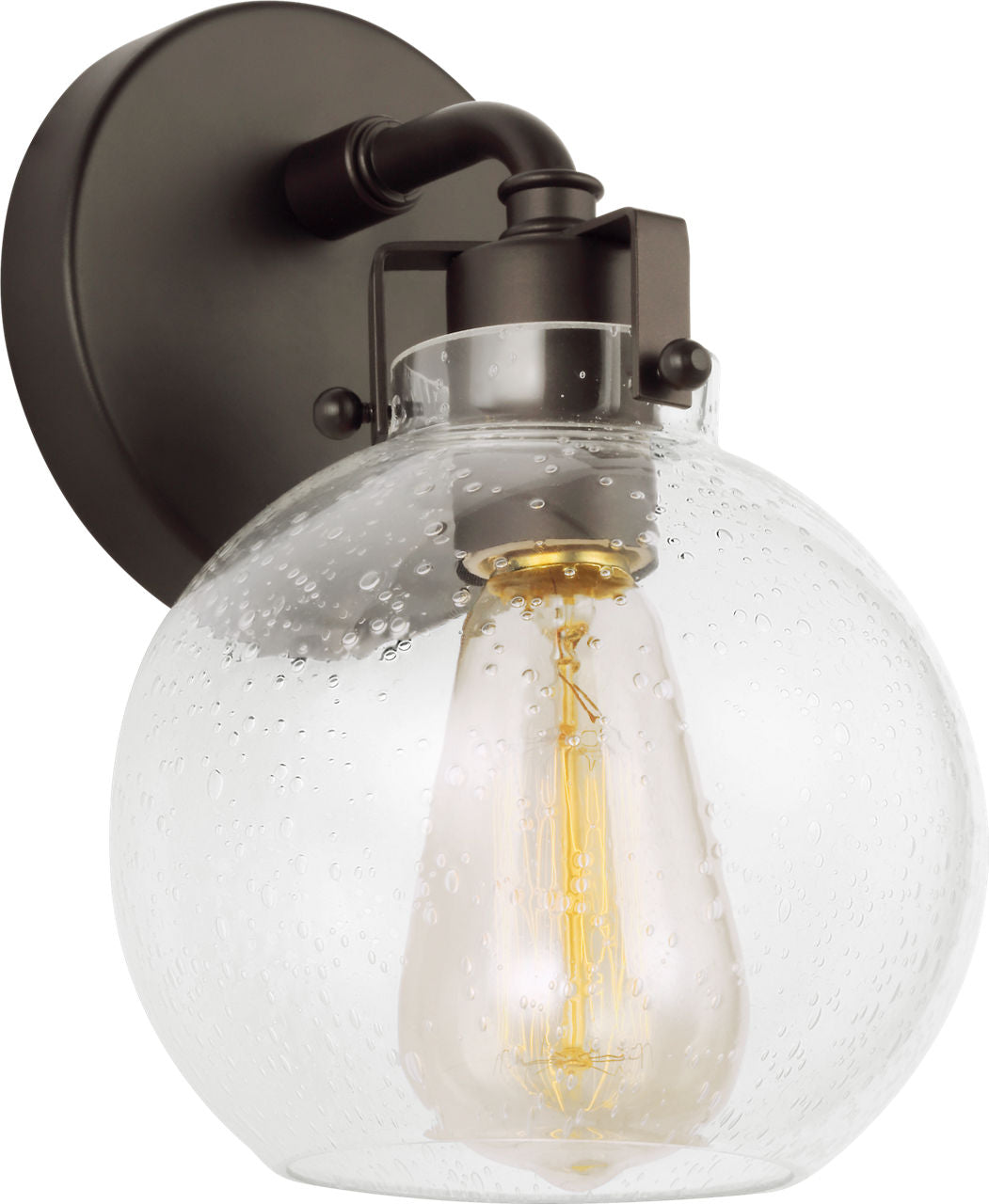 Clara 1 - Light Sconce | Oil Rubbed Bronze