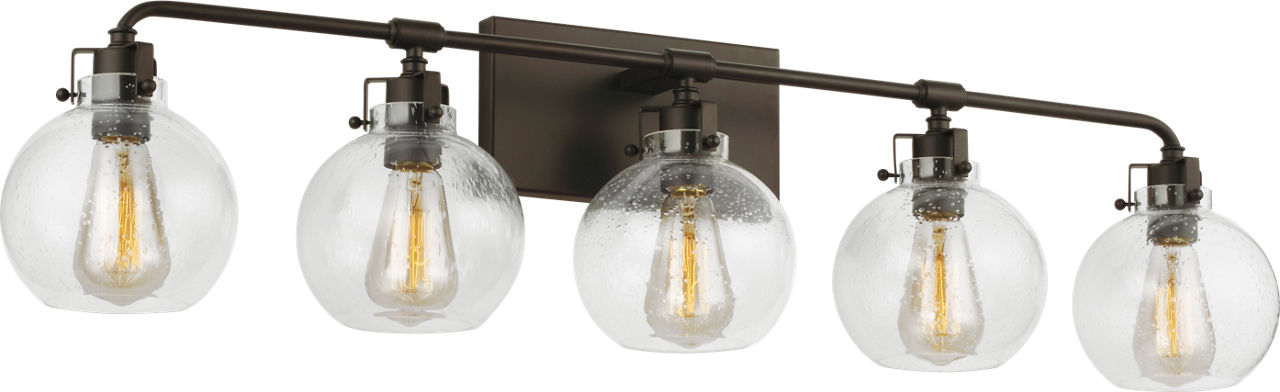 Clara 5 - Light Vanity | Oil Rubbed Bronze