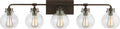 Clara 5 - Light Vanity | Oil Rubbed Bronze