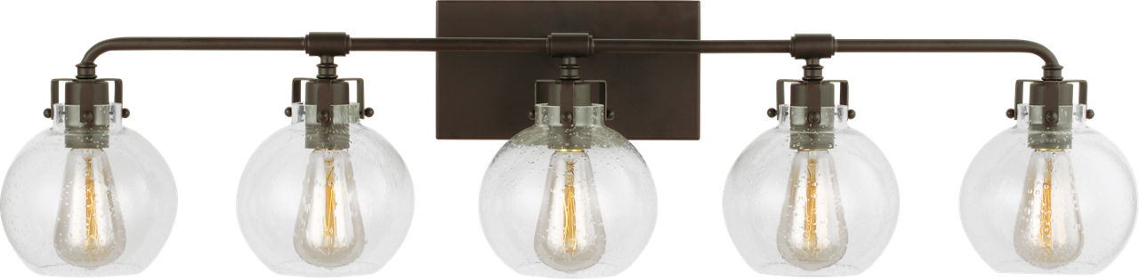 Clara 5 - Light Vanity | Oil Rubbed Bronze