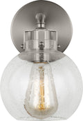 Clara 1 - Light Sconce | Satin Nickel