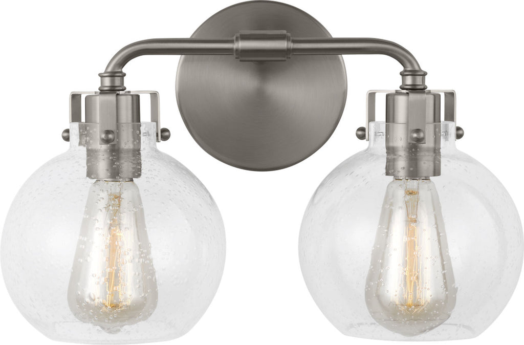 Clara 2 - Light Vanity | Satin Nickel