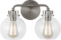 Clara 2 - Light Vanity | Satin Nickel