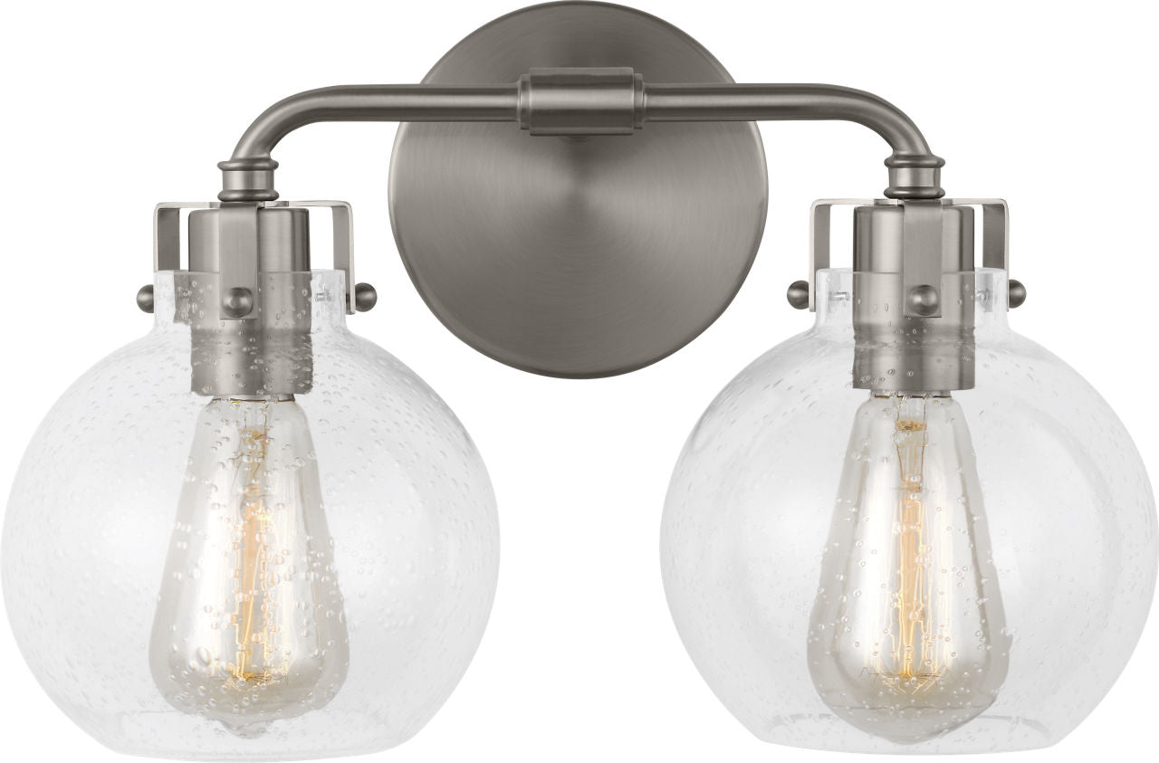 Clara 2 - Light Vanity | Satin Nickel