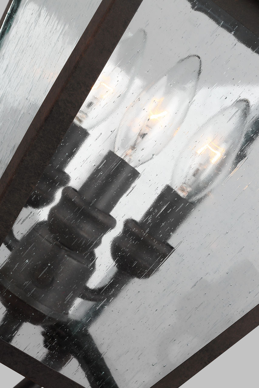 Galena Small Post Lantern Sable