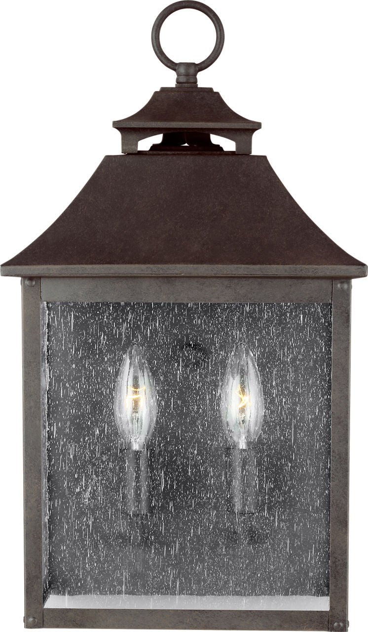 Galena Pocket Wall Lantern Sable
