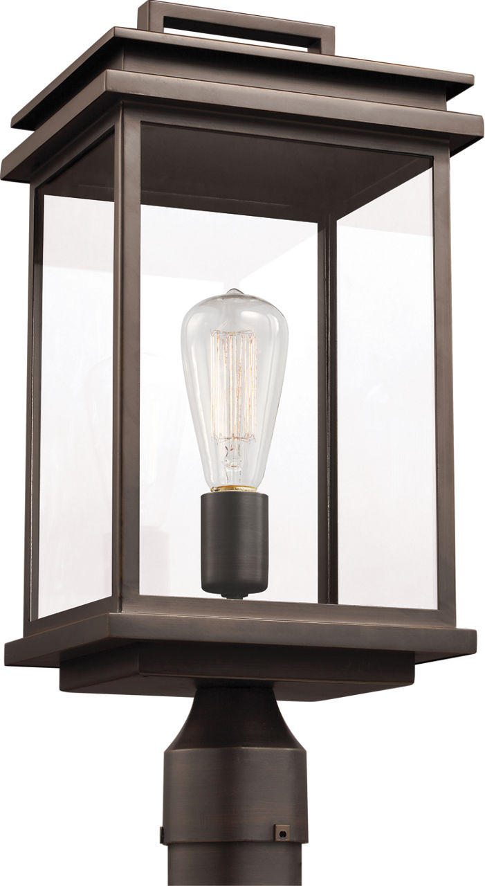 Glenview Post Lantern Antique Bronze
