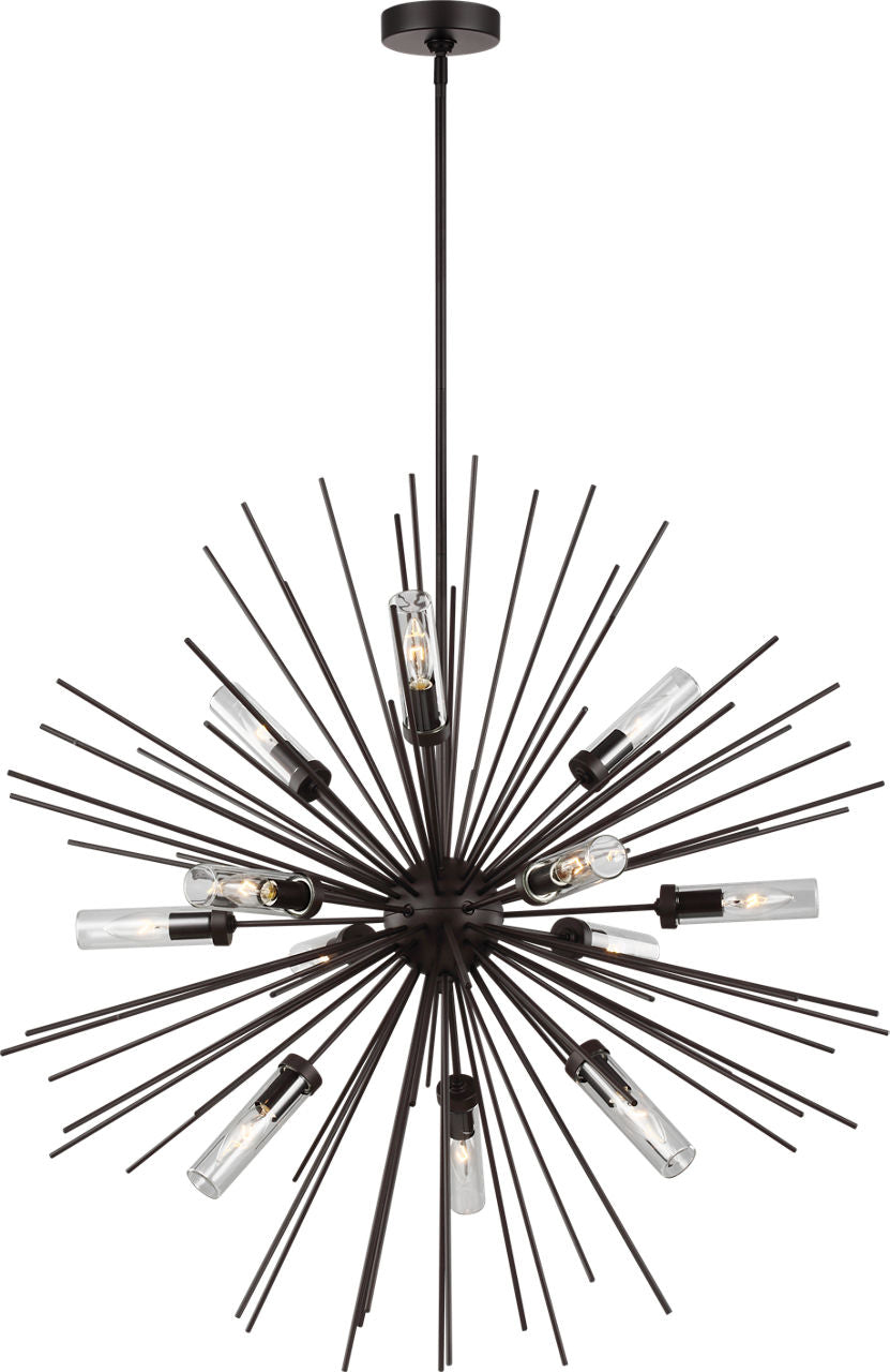 Hilo Large Outdoor Chandelier Oil Rubbed Bronze