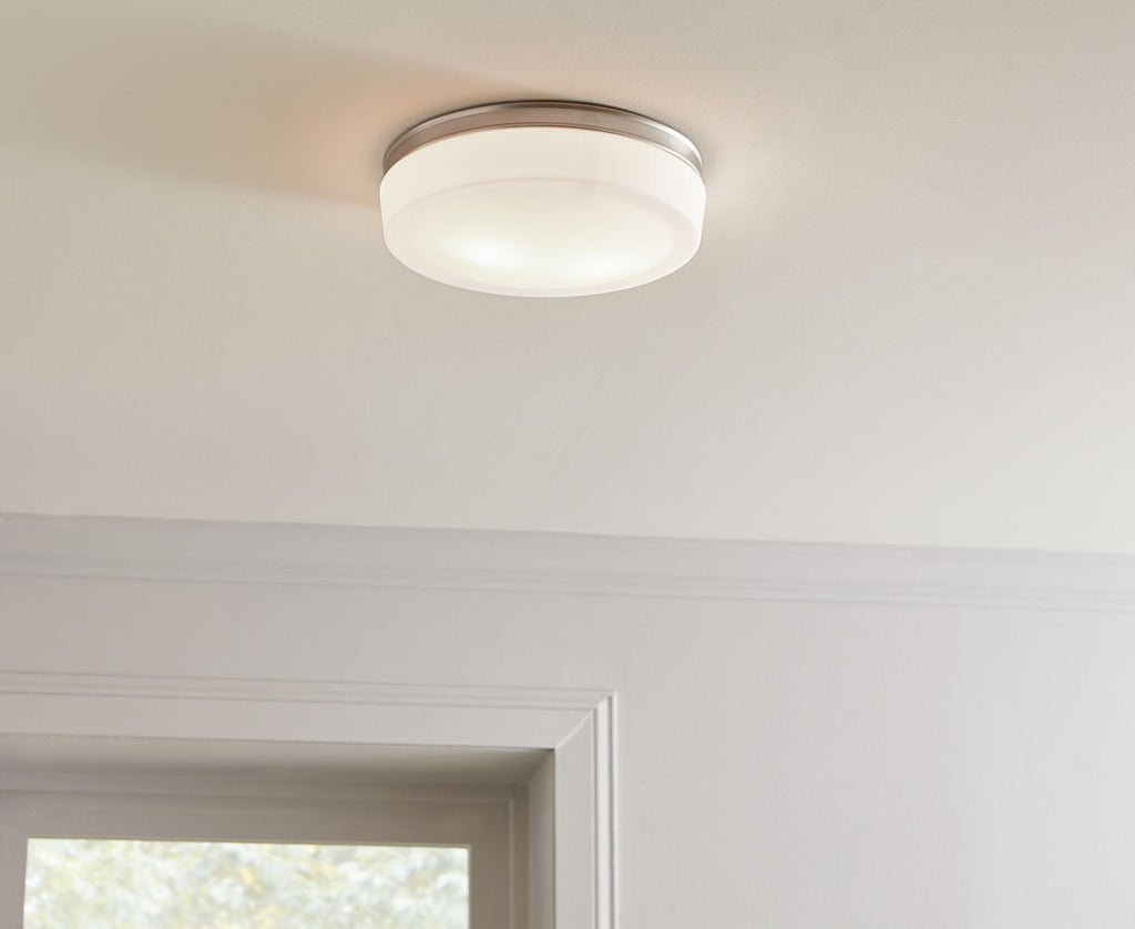 Issen Flush Mount Satin Nickel