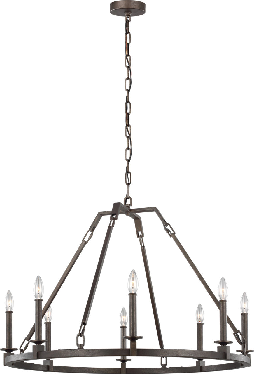 Landen Medium Chandelier Smith Steel