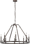 Landen Medium Chandelier Smith Steel
