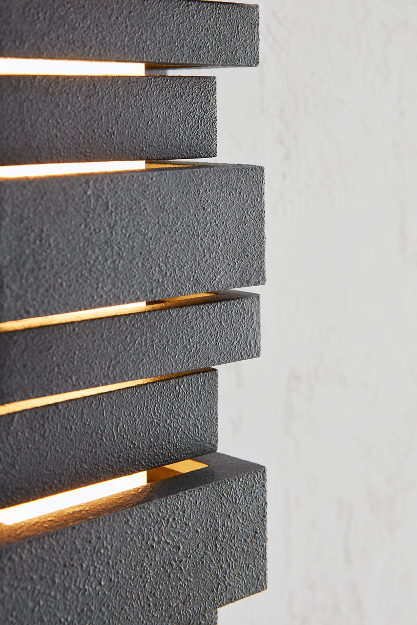 Ledgend Medium LED Outdoor Sconce Dark Weathered Zinc Bulbs Included