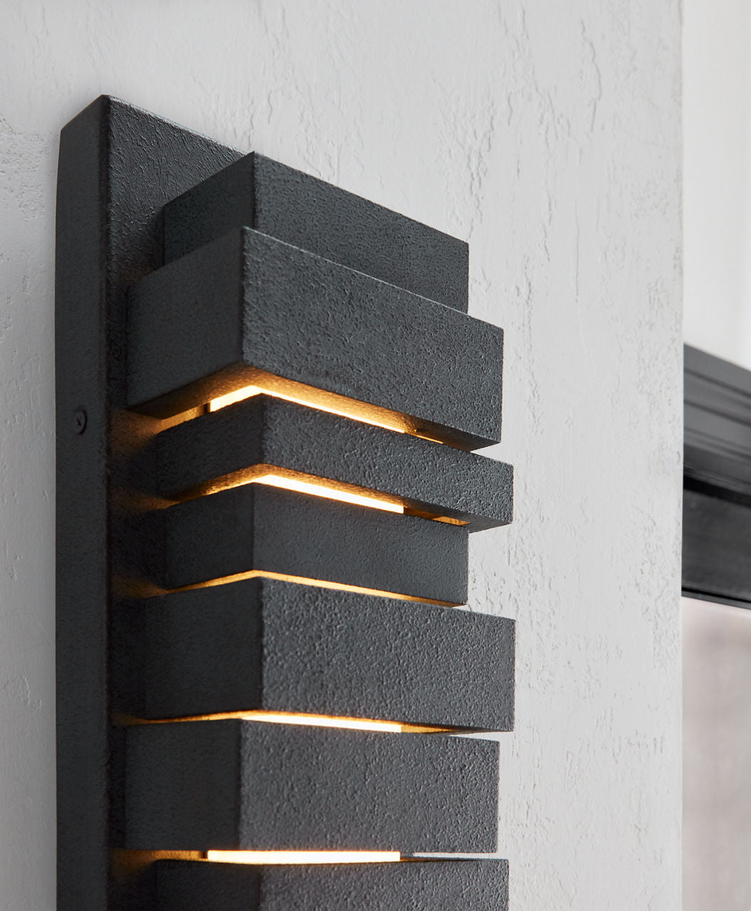 Ledgend Medium LED Outdoor Sconce Dark Weathered Zinc Bulbs Included