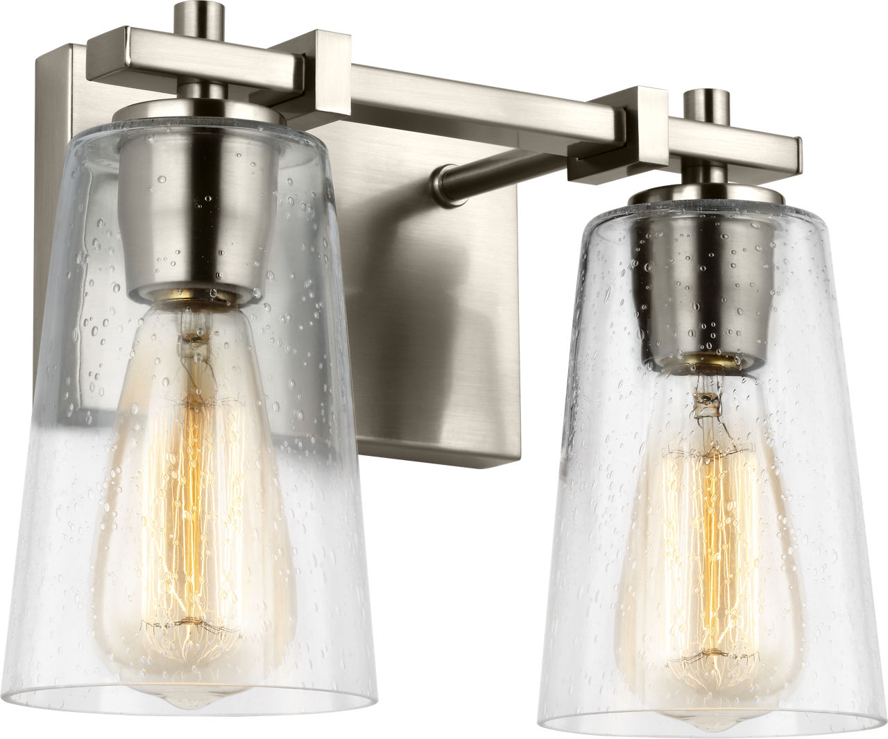 Mercer 2 - Light Vanity Satin Nickel