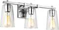 Mercer 3 - Light Vanity Chrome