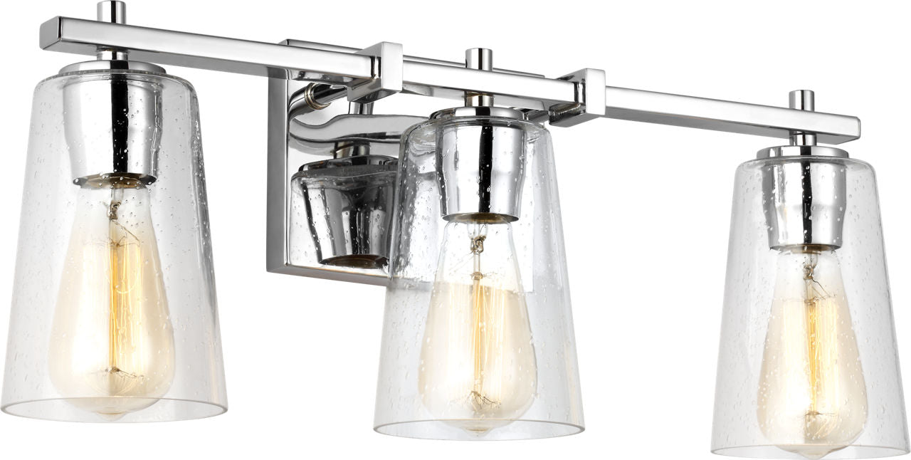 Mercer 3 - Light Vanity Chrome