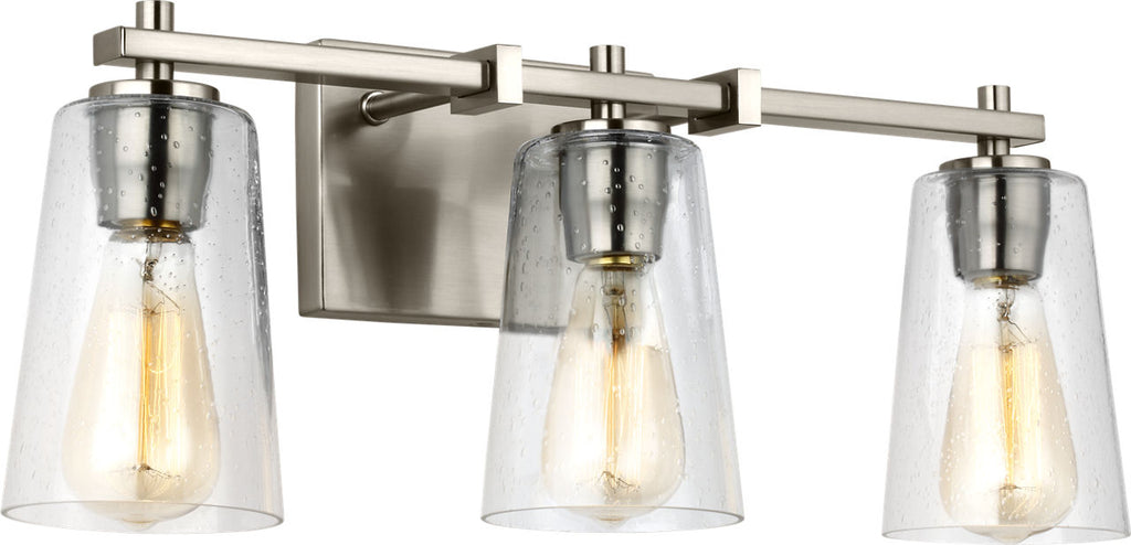 Mercer 3 - Light Vanity Satin Nickel