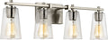 Mercer 4 - Light Vanity Satin Nickel