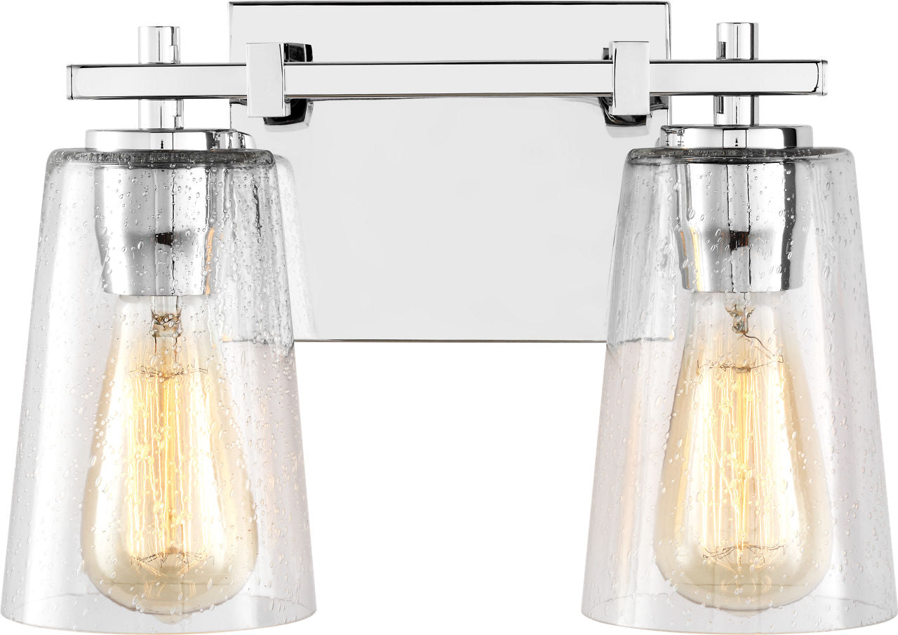 Mercer 2 - Light Vanity Chrome