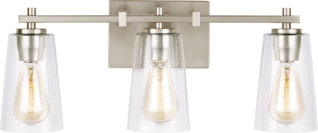 Mercer 3 - Light Vanity Satin Nickel