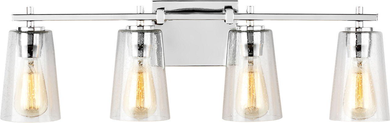 Mercer 4 - Light Vanity Chrome