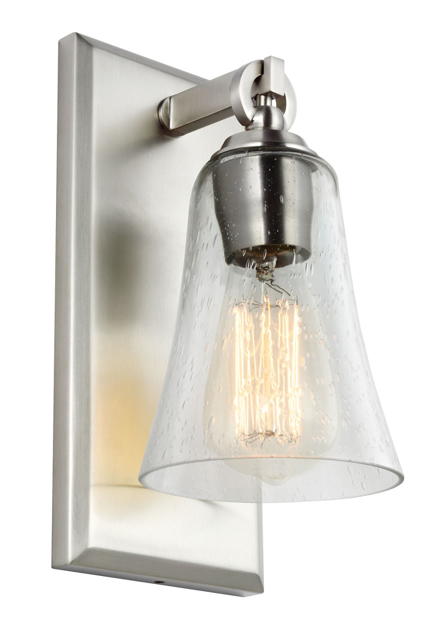 Monterro 1 - Light Sconce Satin Nickel