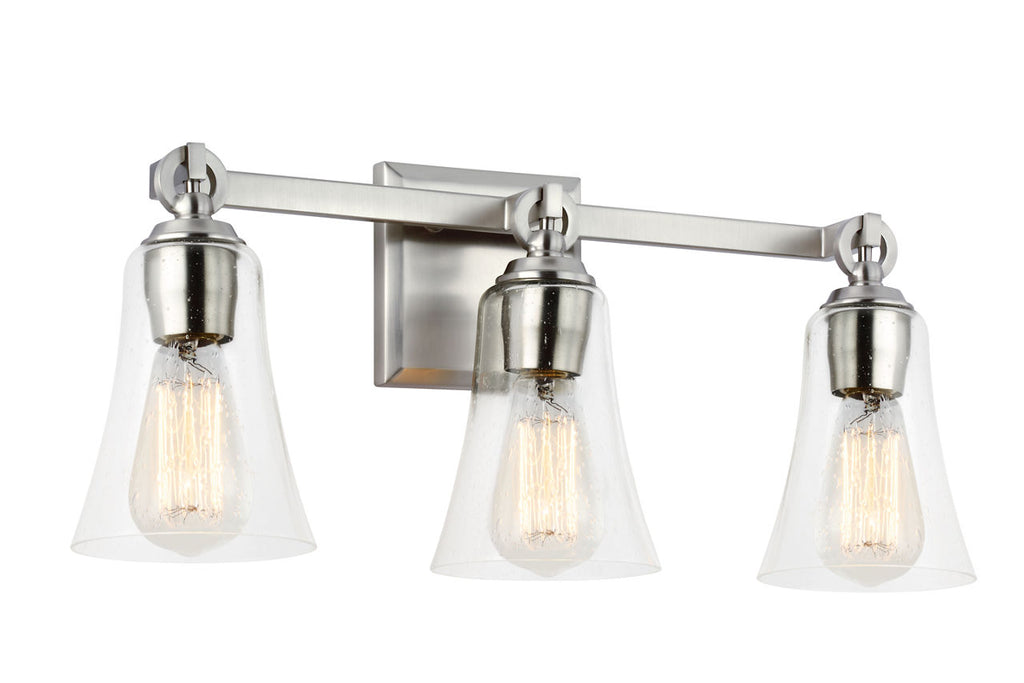 Monterro 3 - Light Vanity Satin Nickel