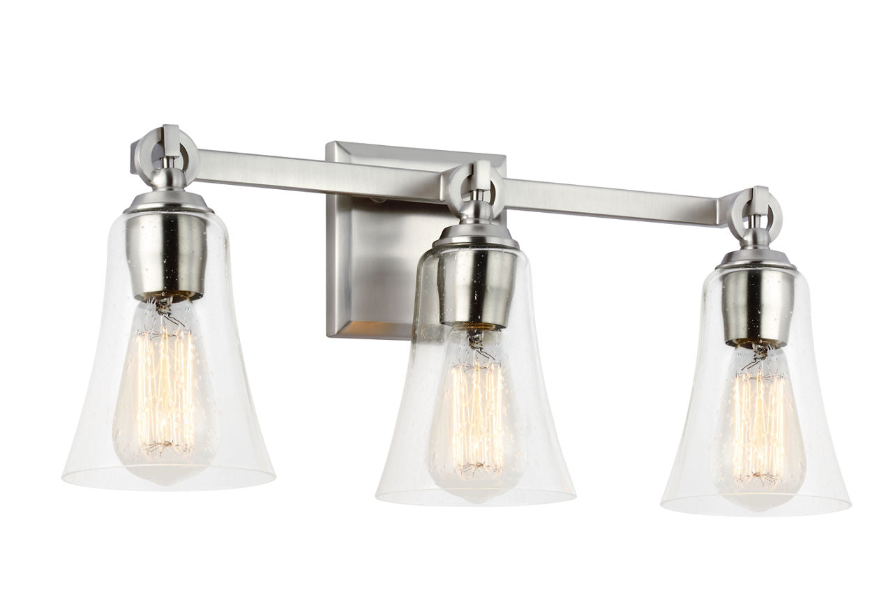 Monterro 3 - Light Vanity Satin Nickel
