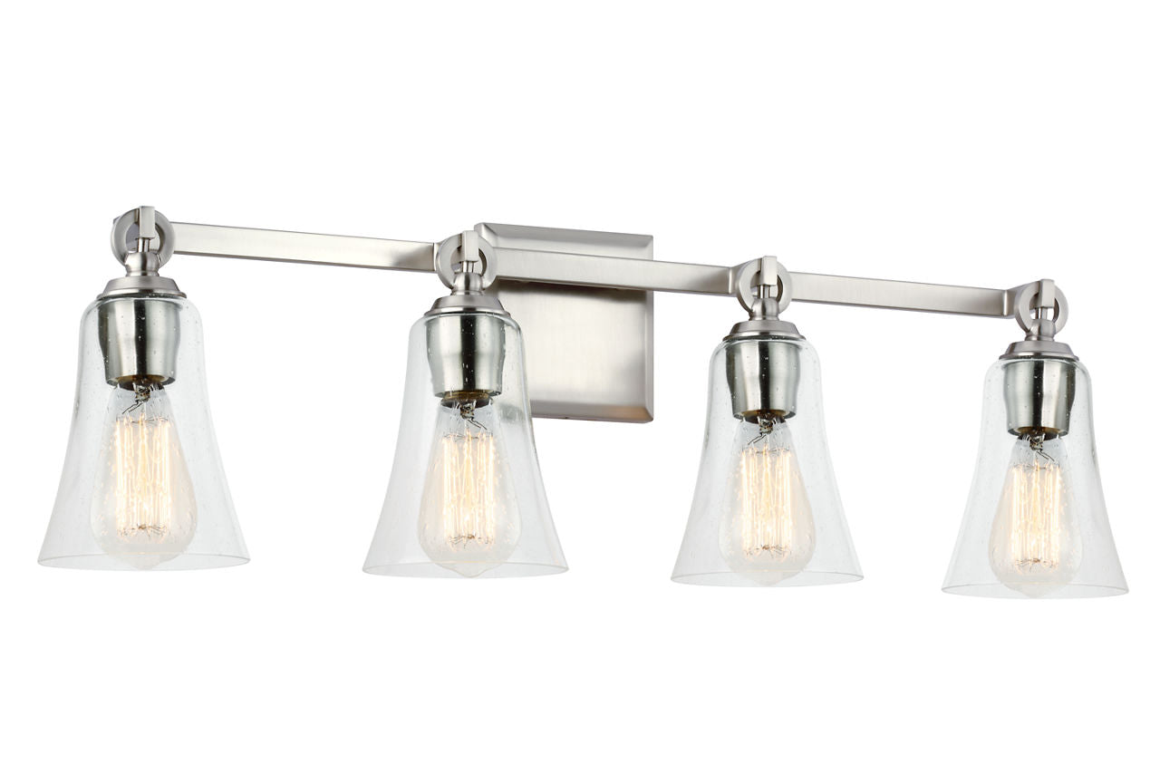 Monterro 4 - Light Vanity Satin Nickel