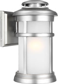 Newport Small Lantern Painted Brushed Steel