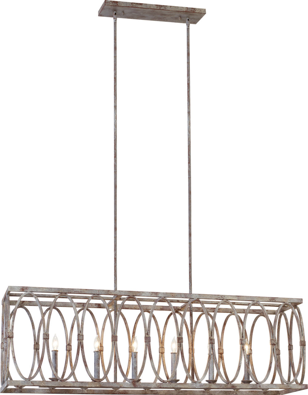 Patrice Linear Chandelier Deep Abyss