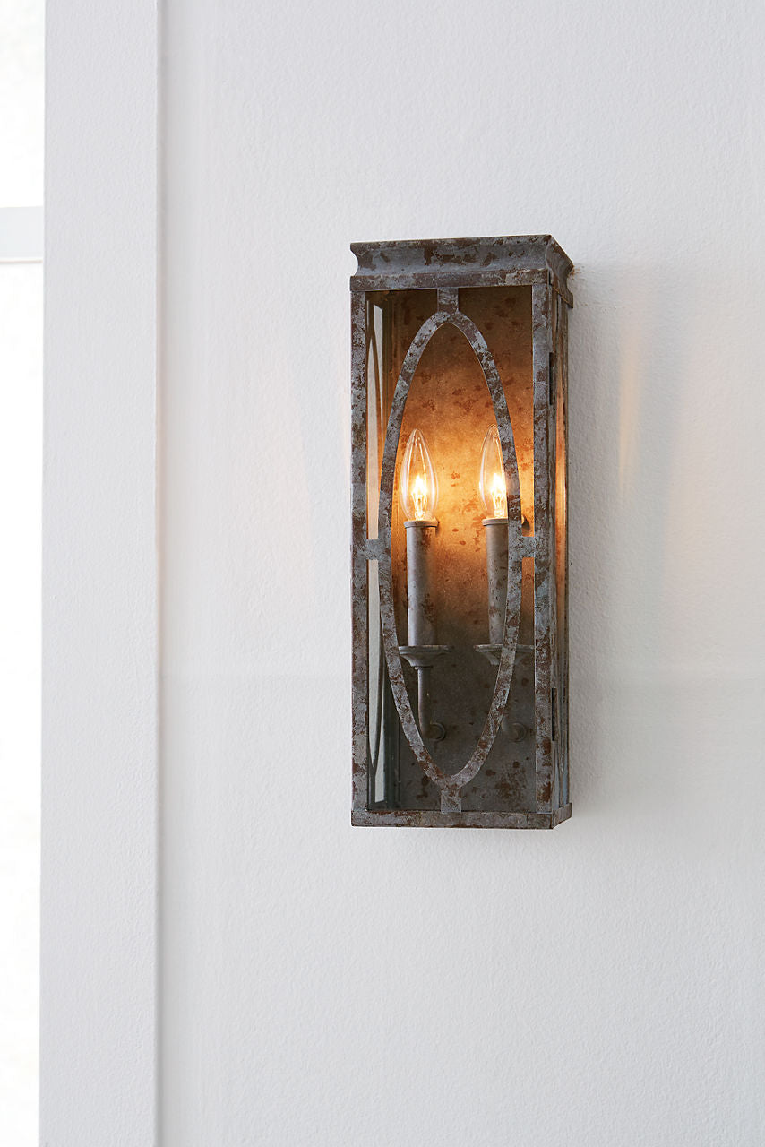 Patrice Double Sconce Deep Abyss