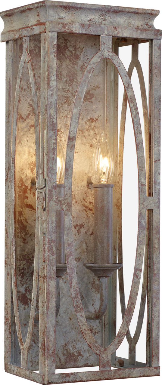 Patrice Double Sconce Deep Abyss