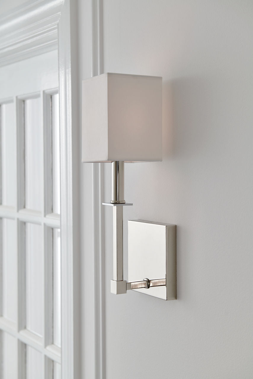 Quinn 1 - Light Sconce Polished Nickel