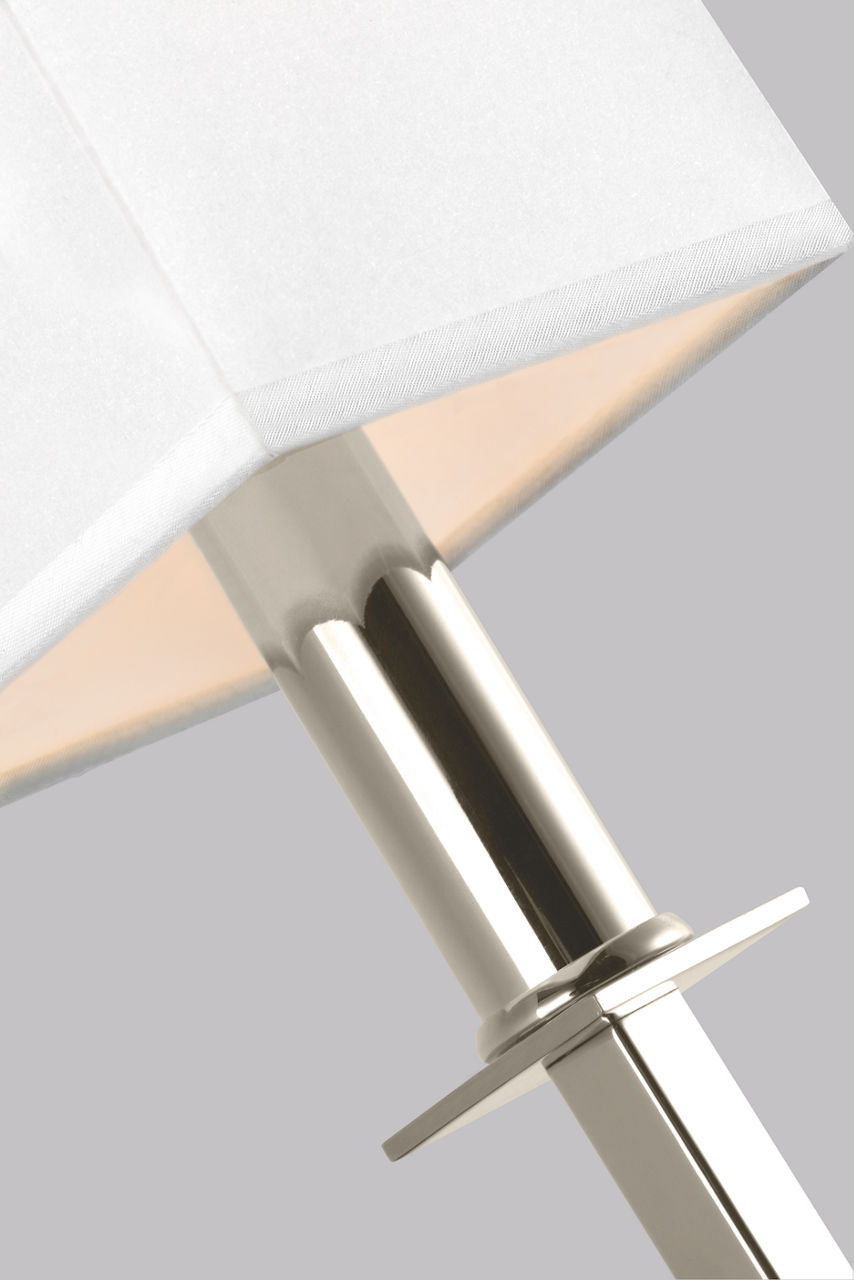 Quinn 1 - Light Sconce Polished Nickel