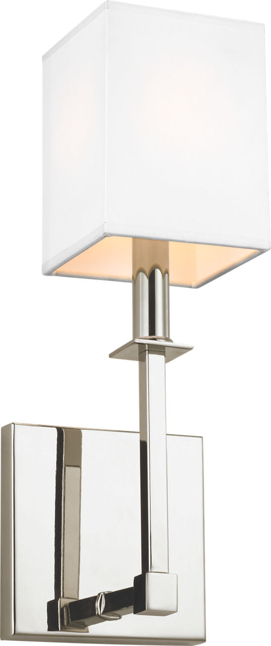 Quinn 1 - Light Sconce Polished Nickel