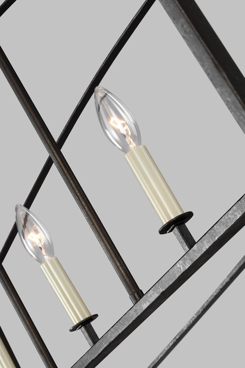 Thayer Linear Chandelier Smith Steel