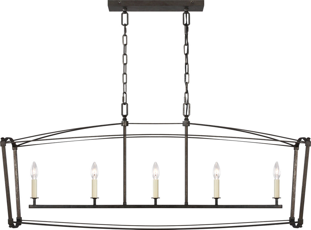 Thayer Linear Chandelier Smith Steel