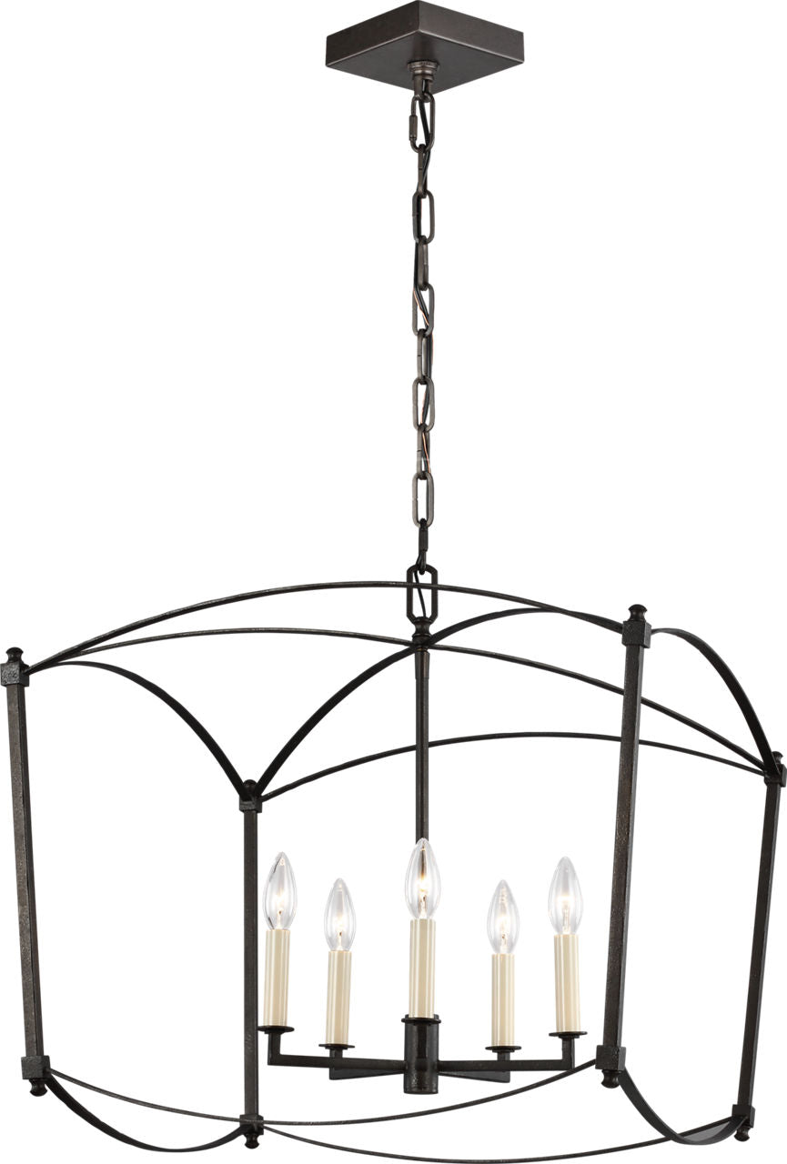 Thayer Wide Lantern Smith Steel