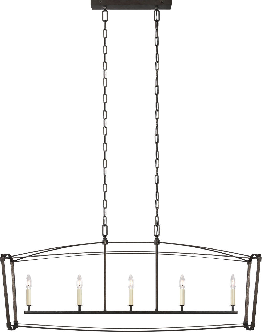 Thayer Linear Chandelier Smith Steel