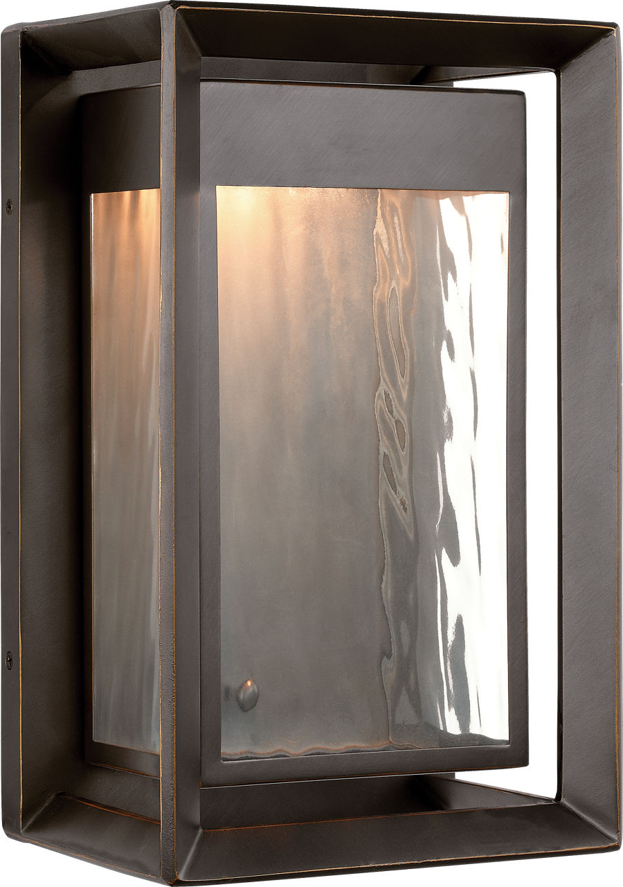 Urbandale Medium LED Lantern | Antique Bronze Bulbs Included