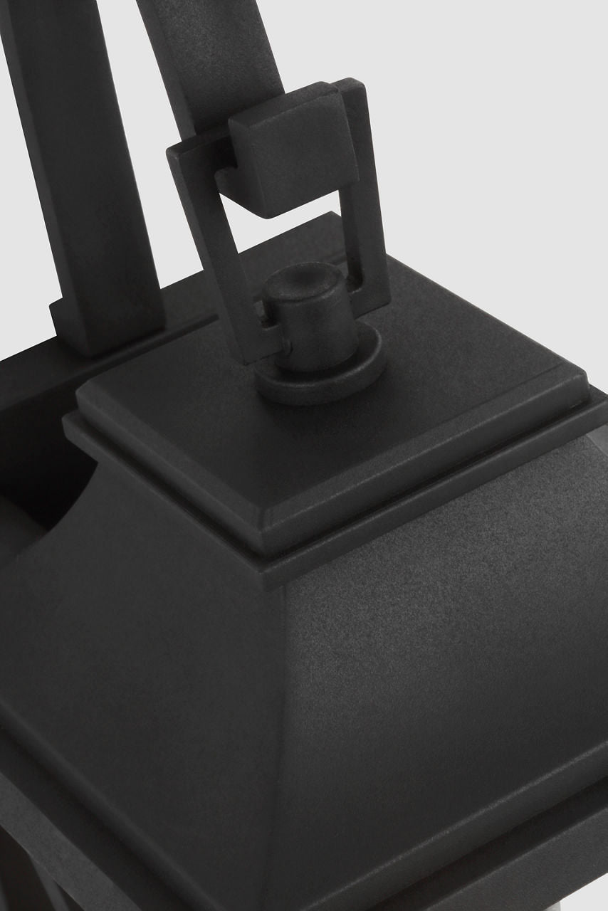 Warren Mini Lantern Textured Black