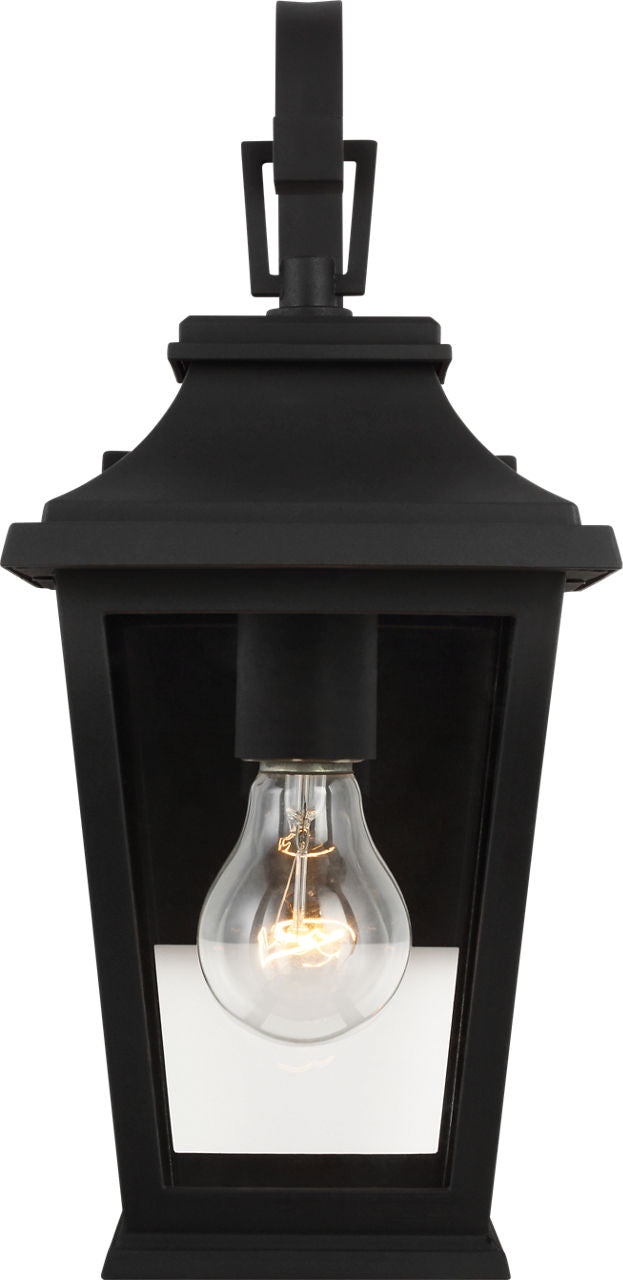 Warren Mini Lantern Textured Black