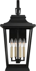 Warren Large Lantern Textured Black